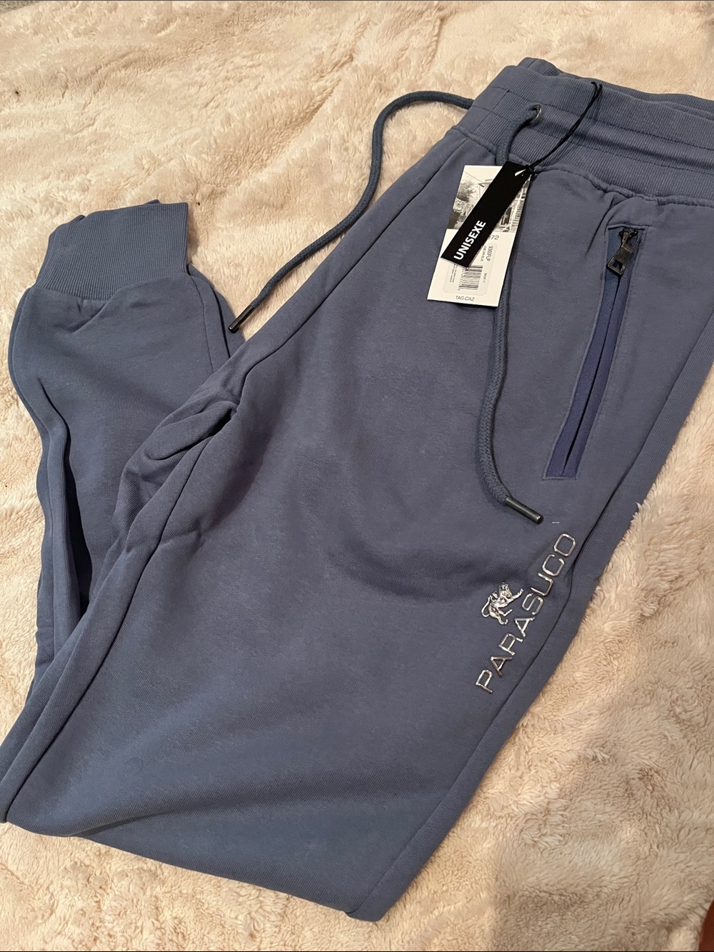 Parasuco Slate Blue Men's Jogger Sweatpants